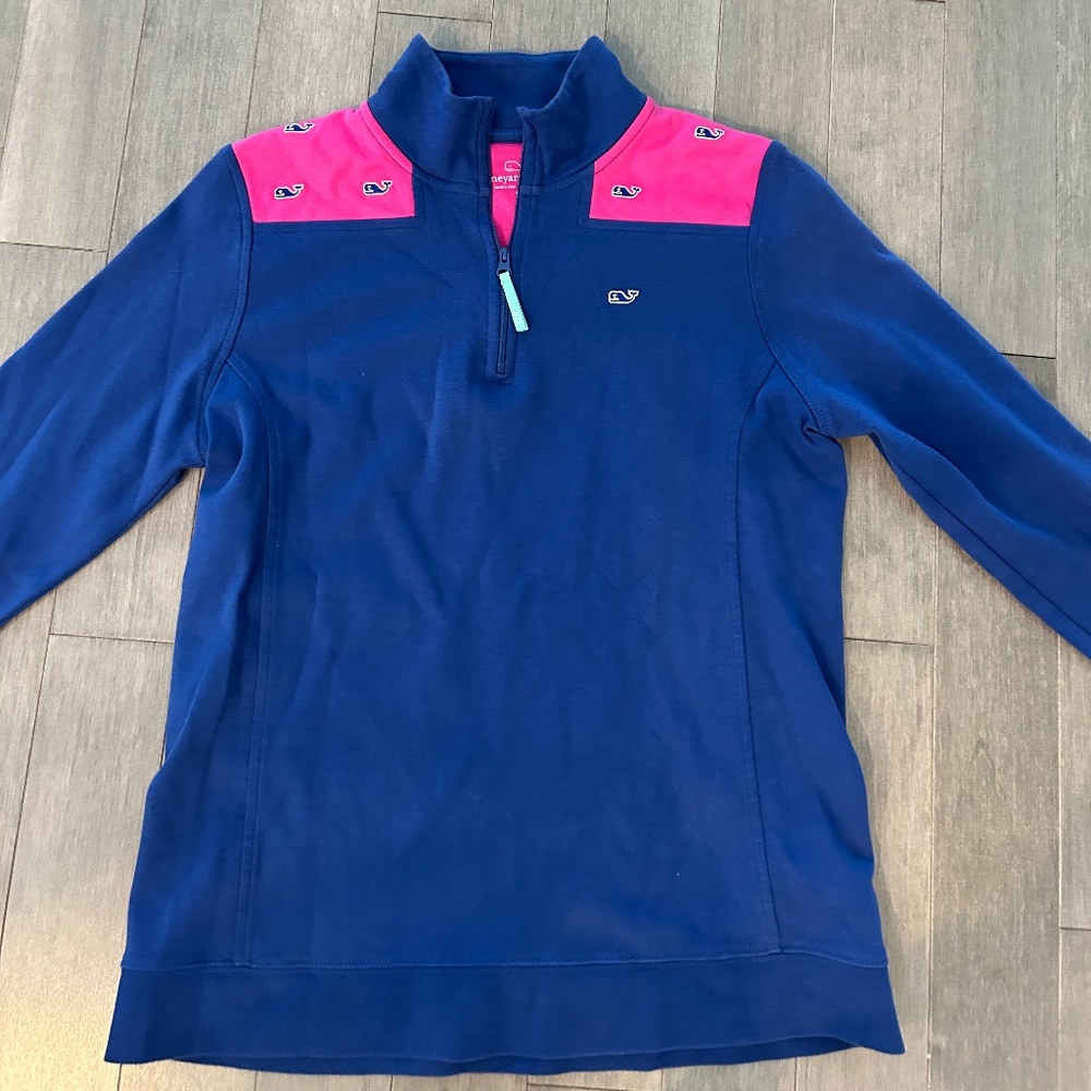 Vineyard Vines 3/4 zip pullover - never worn
